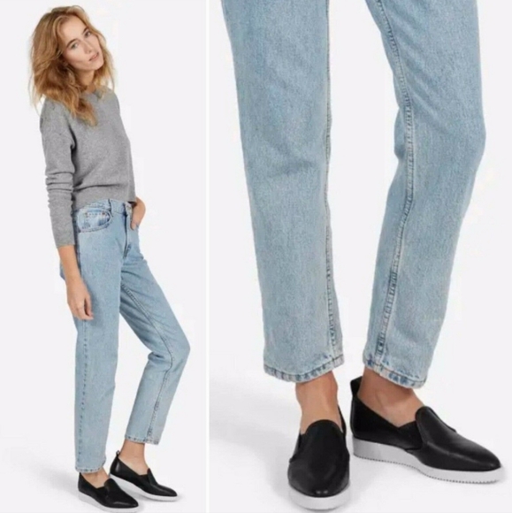 Everlane | Black Leather Street Slip-on Loafers - Picture 12 of 13